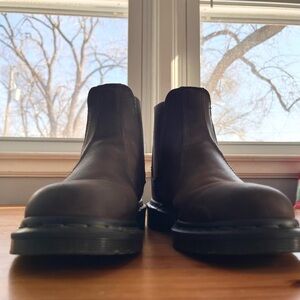 Dr. Martens 2976 Brown Leather Chelsea Boots Size 41